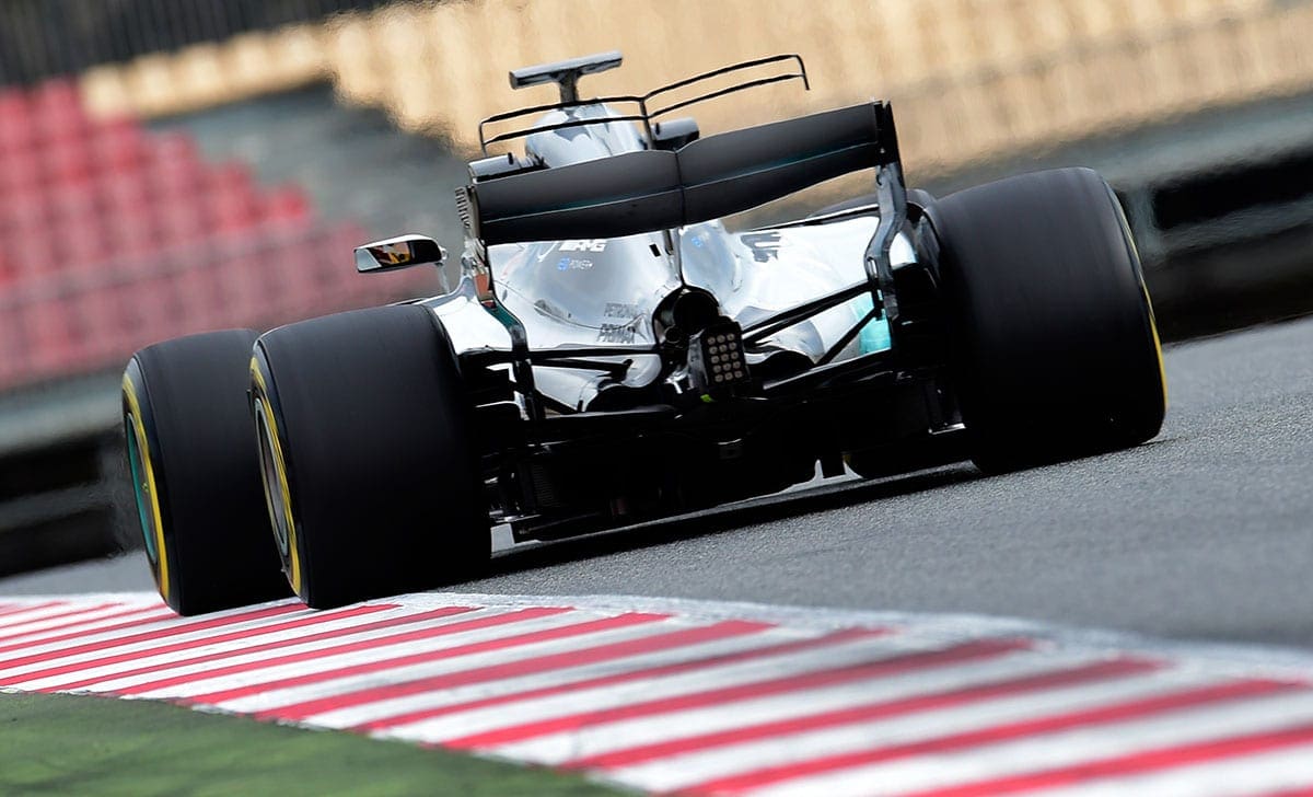 Lewis Hamilton (Mercedes) - Testes Barcelona