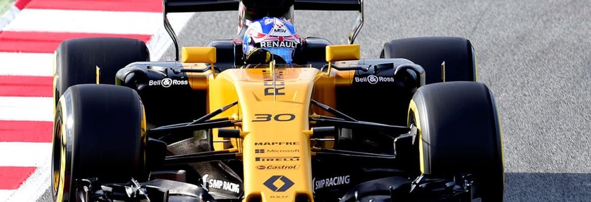 Renault afirma que Kubica não substituirá Palmer em 2017