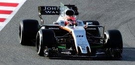 Esteban Ocon impressionado com a alta velocidade nas curvas