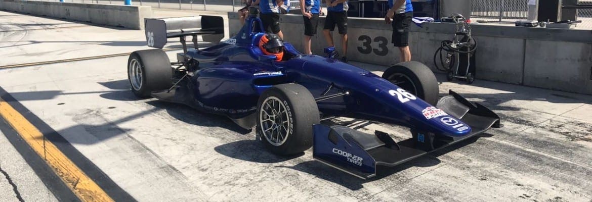 Matheus Leist faz primeiro teste em Miami e impressiona equipe Carlin