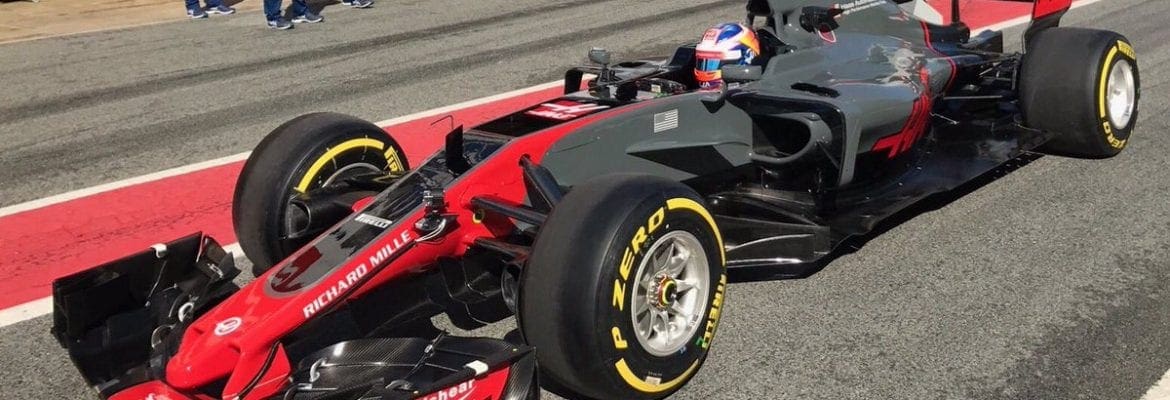 Haas faz dia de filmagens em Barcelona e imagem vaza