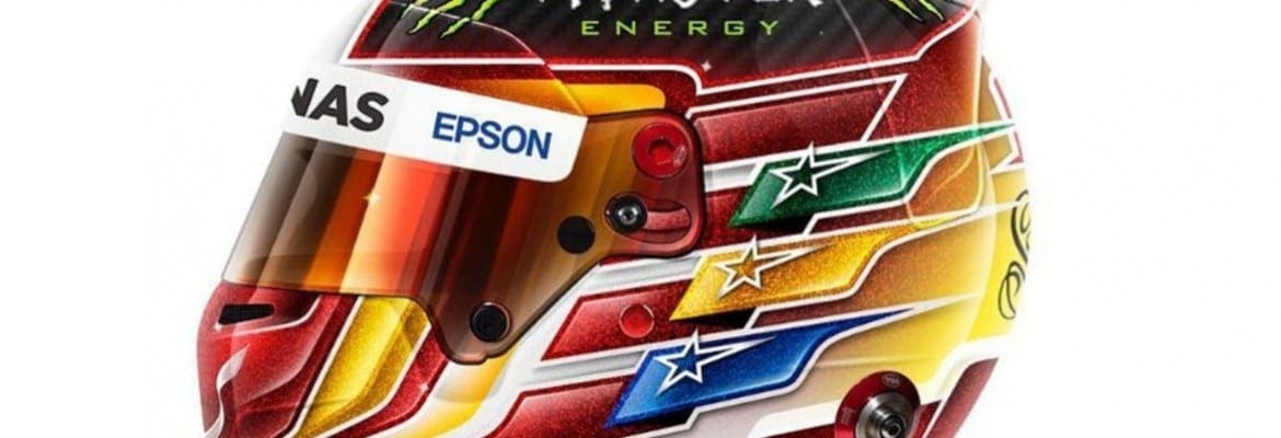 Brasileiro vence o concurso da pintura do novo capacete de Lewis Hamilton