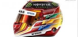 Brasileiro vence o concurso da pintura do novo capacete de Lewis Hamilton