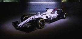 Williams faz sua apresentação oficial e carro ganha ‘barbatana’