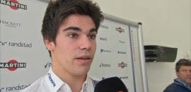 Sem acidentes, Stroll comemora boa semana de testes