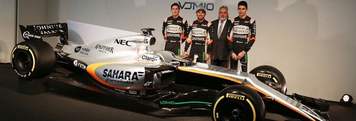 Force India revela pintura de seu carro, em Londres