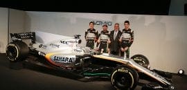 Force India revela pintura de seu carro, em Londres