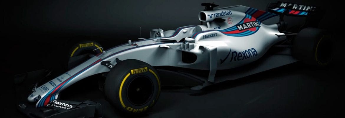 Williams revela primeiras imagens do seu novo carro