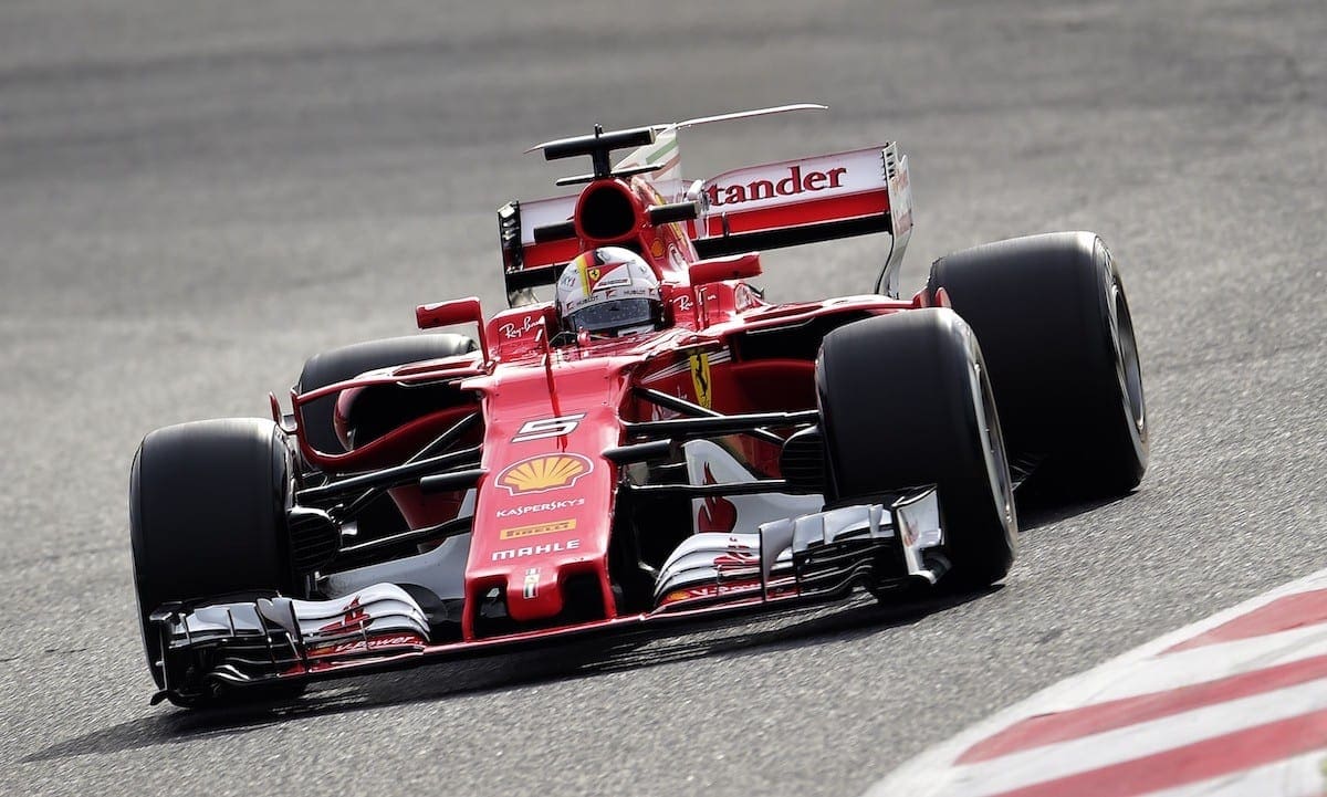 Sebastian Vettel (Ferrari) - Testes Barcelona