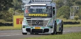 Cirino de novo na frente no warm-up da F-Truck