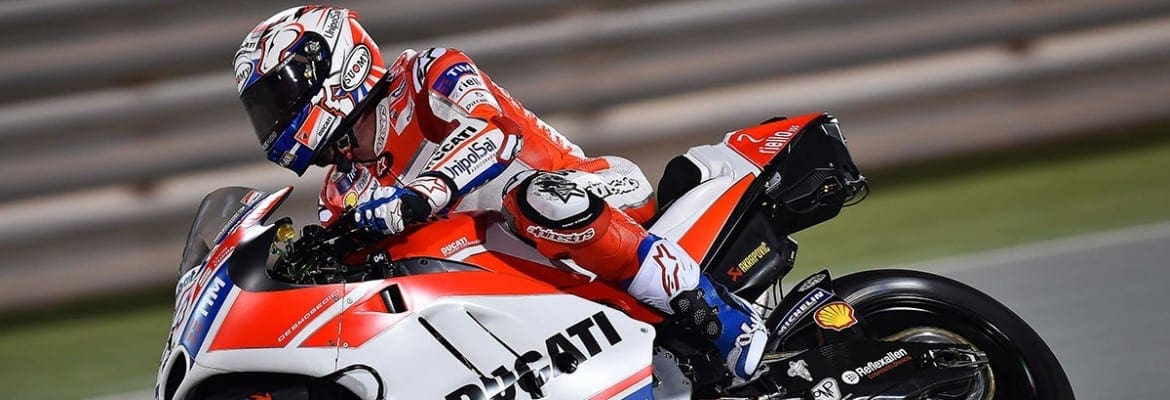 Dovisiozo lidera sexta-feira de testes no Qatar