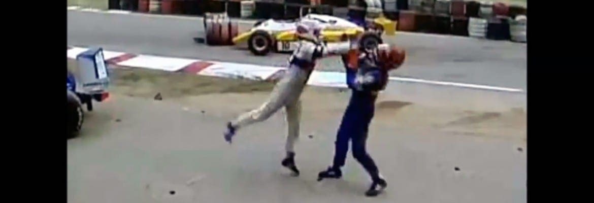 Pilotos trocam socos na NASCAR; reveja algumas brigas históricas de brasileiros na F1