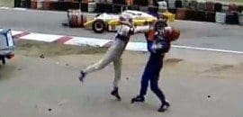 Pilotos trocam socos na NASCAR; reveja algumas brigas históricas de brasileiros na F1