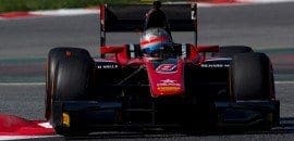 Albon é o mais rápido do dia nos testes da F2; Sette não tem bom desempenho