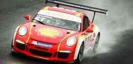 Atual campeão, Lico Kaesemodel voa na chuva e é o primeiro pole da Porsche Império GT3 Cup