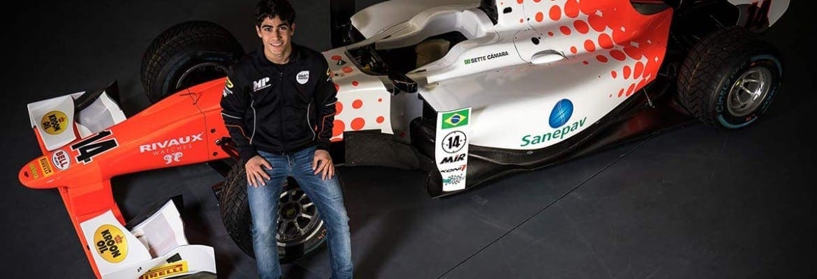 Sérgio Sette apresenta o carro que vai correr a F2