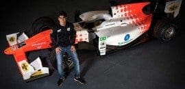 Sérgio Sette apresenta o carro que vai correr a F2