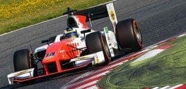 Sette Câmara completou três dias de testes na F2