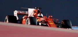 Vettel elogia Ferrari: “Guiar este carro é sempre um prazer”