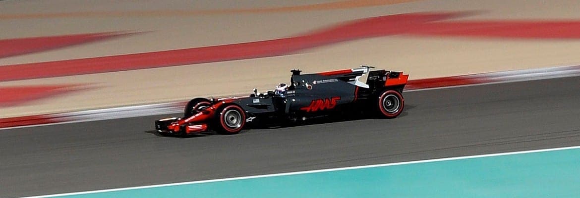 Romain Grosjean comemora posição de largada dentro do top 10
