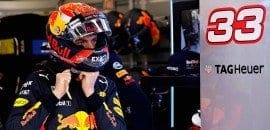 Chuva atrapalha primeira sessão, liderada por Max Verstappen