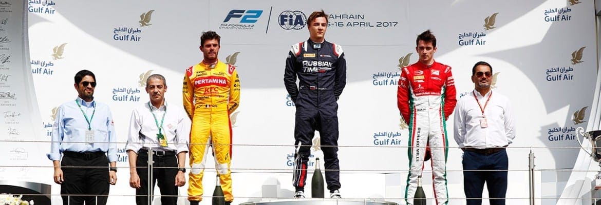 Artem Markelov vence primeira bateria da F2 no Bahrain