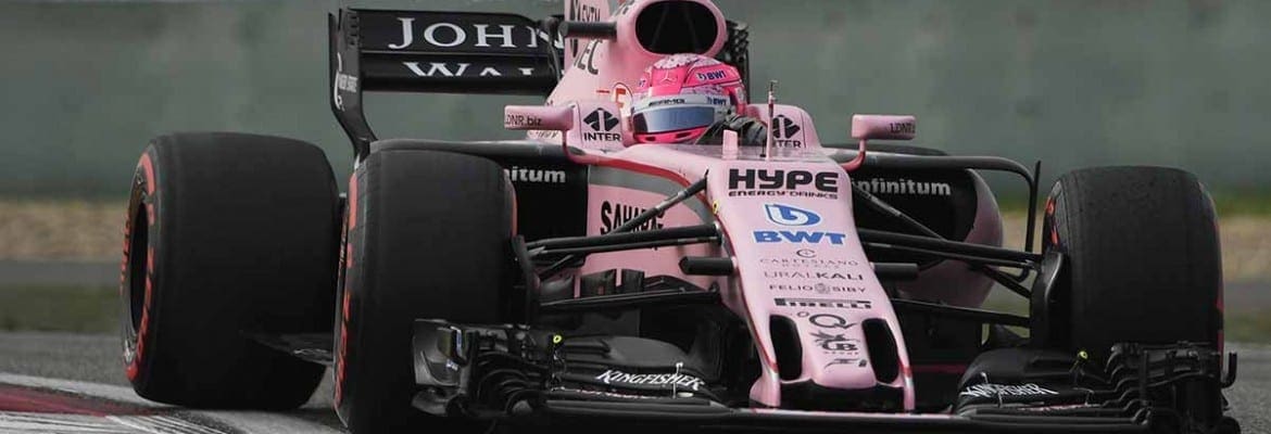 Force India: Perez em 8º enquanto Ocon é o último do grid