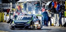 Salas larga dos boxes na corrida 2 e termina entre os 10 primeiros