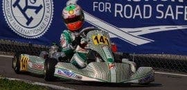 Gianluca Petecof vence pela primeira vez no Europeu de Kart da FIA