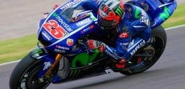 Viñales segue à frente durante segunda sessão de treinos na Argentina