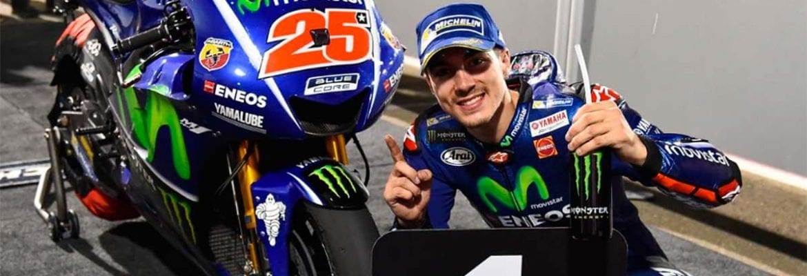 Maverick Vinales lidera primeira sessão de treinos na Argentina