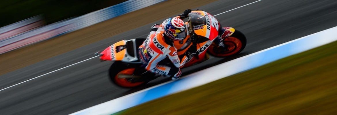 Dani Pedrosa liderou a sexta-feira de treinos livres em Jerez