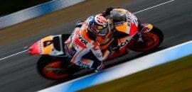 Dani Pedrosa liderou a sexta-feira de treinos livres em Jerez