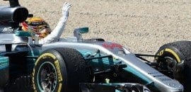 Hamilton supera Vettel e vence o GP da Espanha