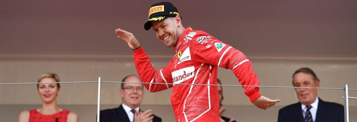 Vettel adota melhor estratégia nos boxes e comanda a dobradinha da Ferrari em Mônaco