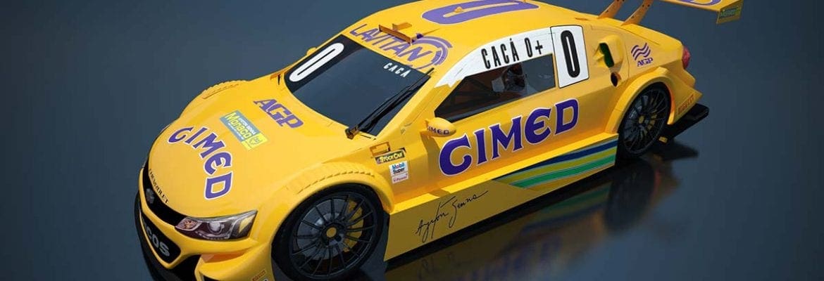 Cacá Bueno homenageia ídolo Ayrton Senna com ‘Stock Car Lotus Mônaco 87’