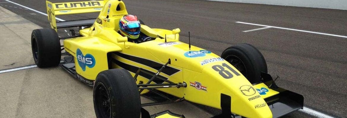 Pro Mazda: Carlos Cunha Filho foi quarto na primeira corrida em Indianápolis