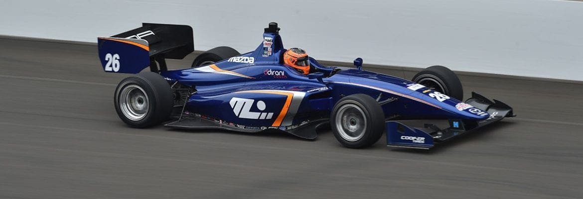 Em Indianápolis, Matheus Leist larga em terceiro na etapa deste sábado