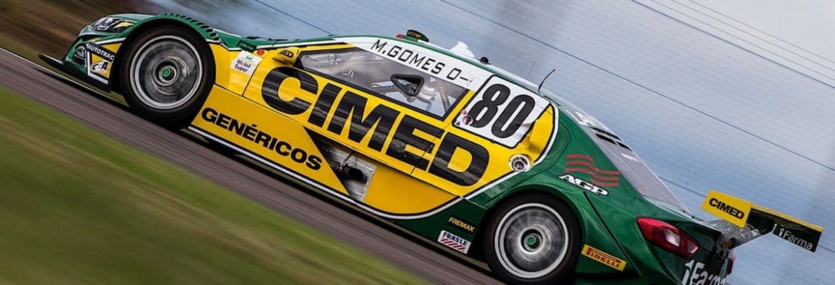 Gomes larga na 1ª fila e Cimed coloca três pilotos entre os sete melhores no Sul