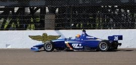 Matheus Leist é pole position em Indianápolis na Indy Lights