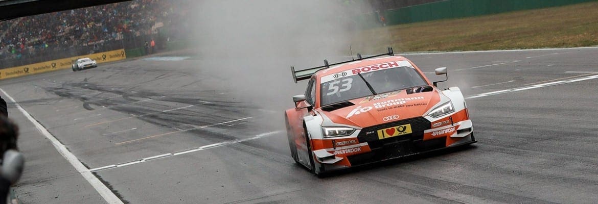 Green supera a chuva para vencer a corrida 2 em Hockenheim