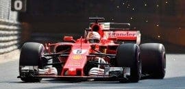 Vettel liderou o TL2: “Beijei a barreira algumas vezes hoje”