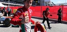 Leclerc marca a pole na F2 em Barcelona, Sette Camara larga em 14º