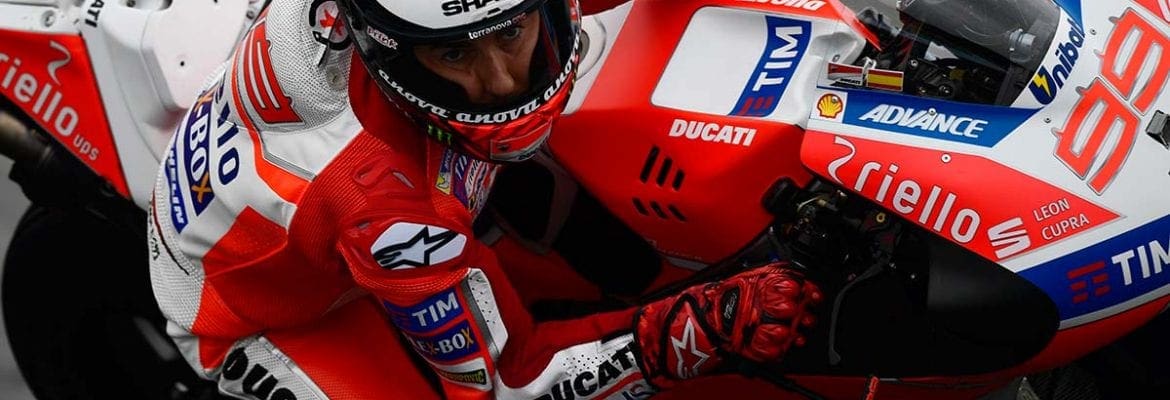 Jorge Lorenzo subiu ao pódio pela primeira vez com a Ducati