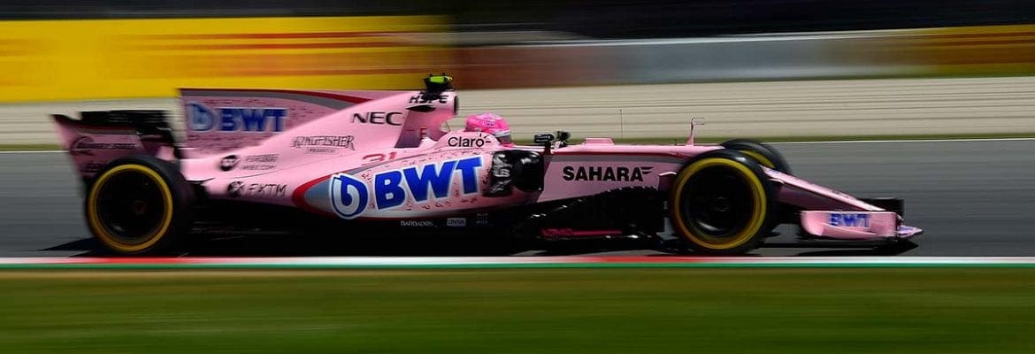 Force India comemora dois carros entre os 10 melhores