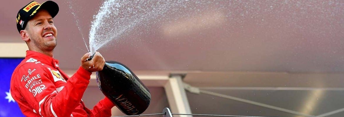 Vettel venceu mais uma: “Tive de ser paciente”