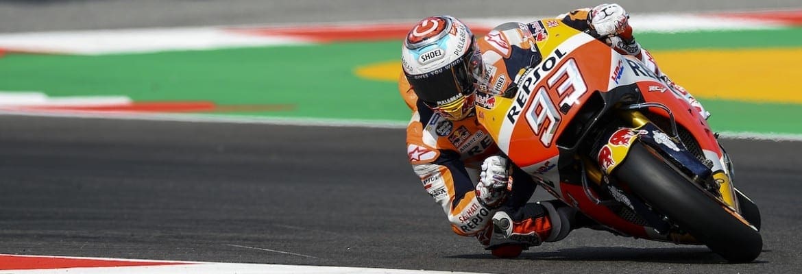 Marc Marquez dita o ritmo da sexta-feira em Barcelona