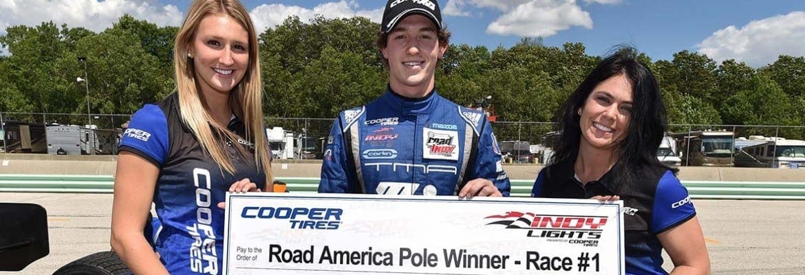Leist conquista mais uma primeira fila na Indy Lights em Road America