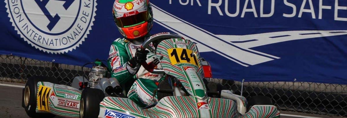 Gianluca Petecof chega a Le Mans para 3ª etapa do Campeonato Europeu de Kart