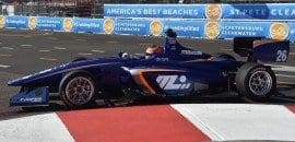 Matheus Leist conquista segunda pole seguida na Indy Lights